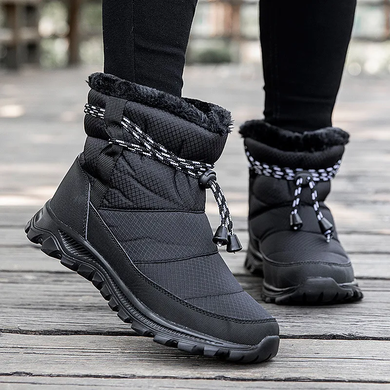 Title 4, Womens plus size warm and velvet snow boots. S...