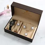 LUZ LUZUGH Ladies Quartz Assista a d'água Fashion Watch Watch Bracelet Breatel Gift Greet Conjunto — foto 6