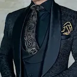 Conjunto masculino de lazer estampado de três peças. Desfrute de conforto e estilo em um traje completo e moderno para momentos de relaxamento. — foto 10