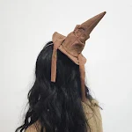 Atrezzo de fotos para fiesta de Halloween Sombrero de bruja mágico Diadema Disfruta de fotos divertidas y memorables en tu celebración — foto 11