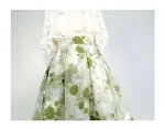 Saia Bordada Original Design Cintura Alta Conforto e Estilo para Mulheres Sofisticadas, Caimento Impecável, Peça Chave. — foto 1