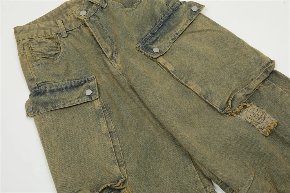 Title 4, Mens Dyeing for Old Ripped Cargo Jeans Revamp ...