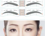 Phoenix tail eyebrow 48pairs