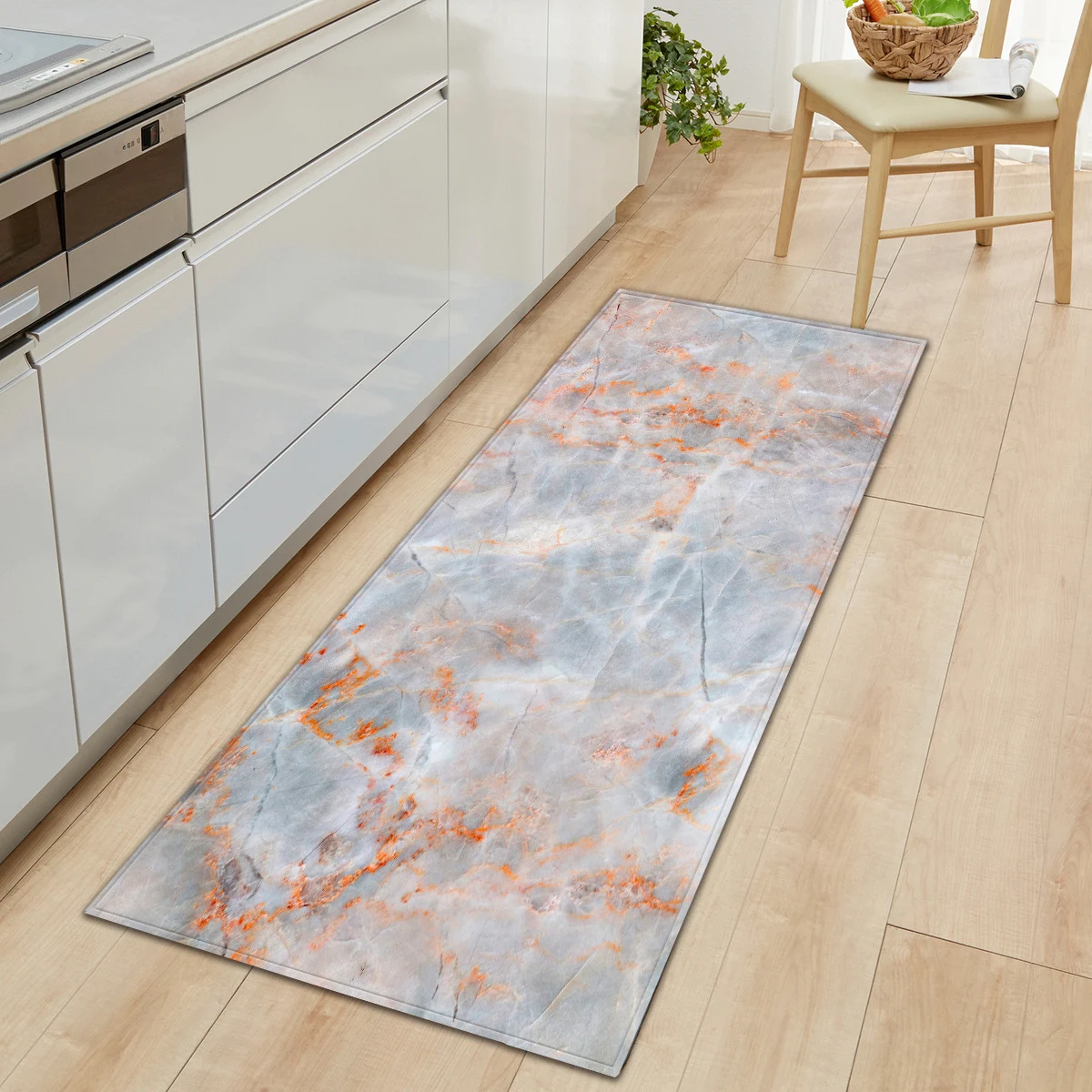 Title 2, Marble strip floor mat for bathroom and entrywa...
