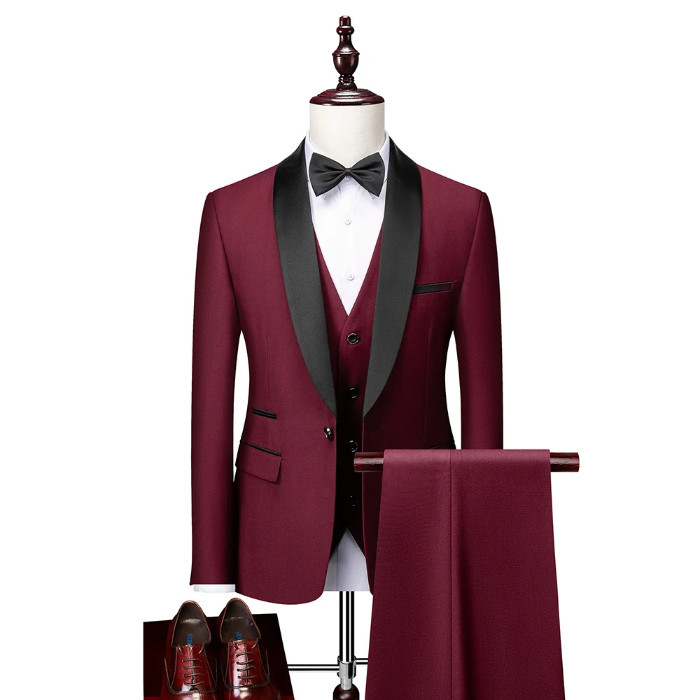 Terno Slim Business Casual Masculino para Noivos — foto 3