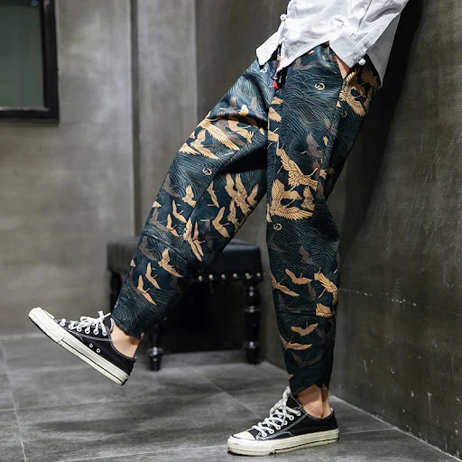 Title 10, Mens plush casual pants