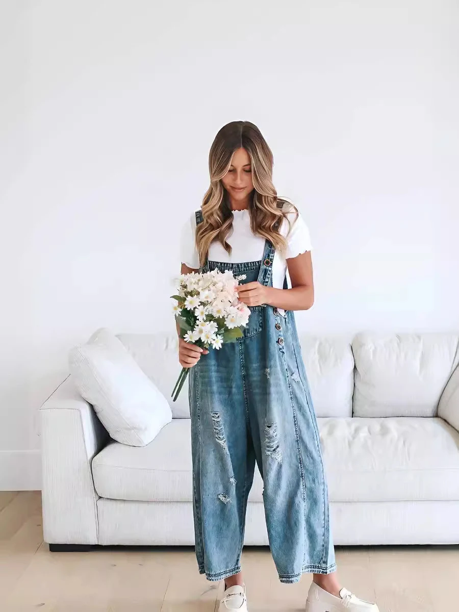 Title 6, Casual Siamese jarreteljeans voor dames