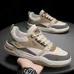 Sapatos masculinos casuais em couro, superfície impermeável, antiderrapantes e com proteção laboral, confortáveis e seguros. — foto 3