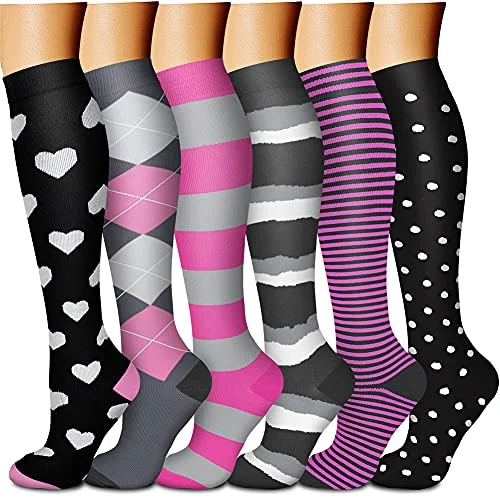 Title 6, Outdoor Sports Long Tube Compression Socks. Enh...