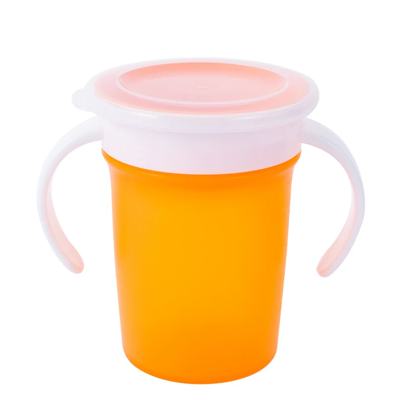 Title 4, Vaso para bebé de silicona a prueba de fugas co...