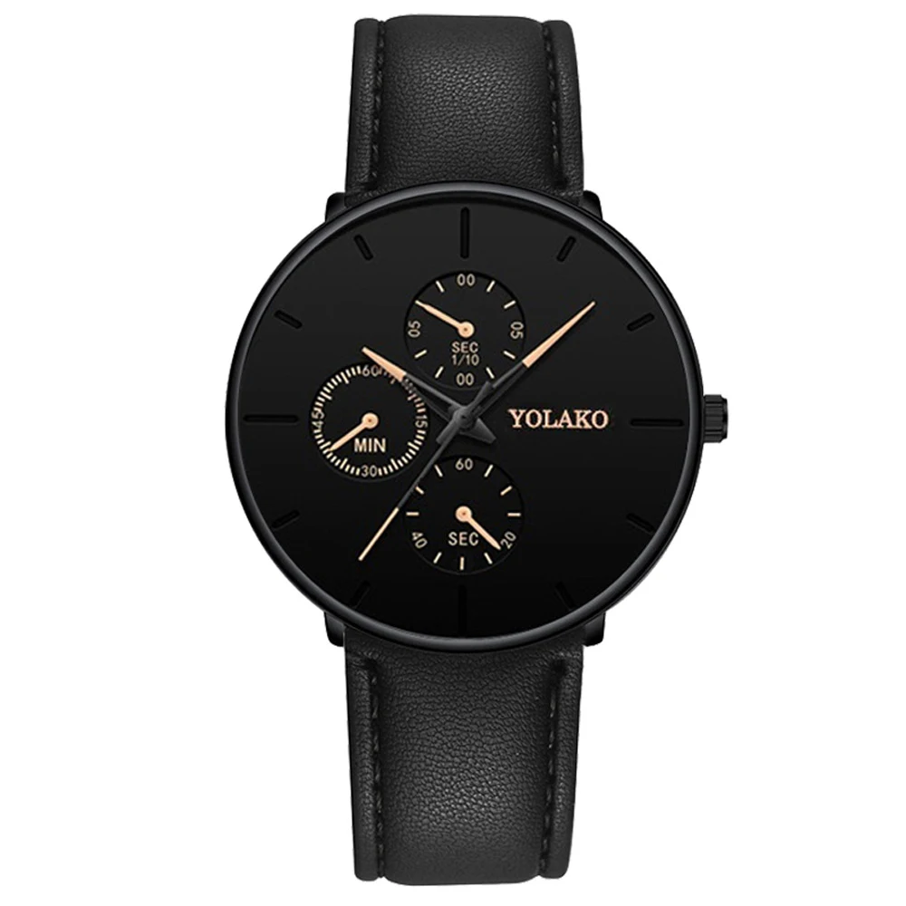 Relógio de quartzo casual clássico para negócios. Elegância e precisão no seu pulso. Ideal para uso diário e profissional. Confiabilidade e estilo. — foto 6