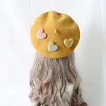 Beret ginger yellow
