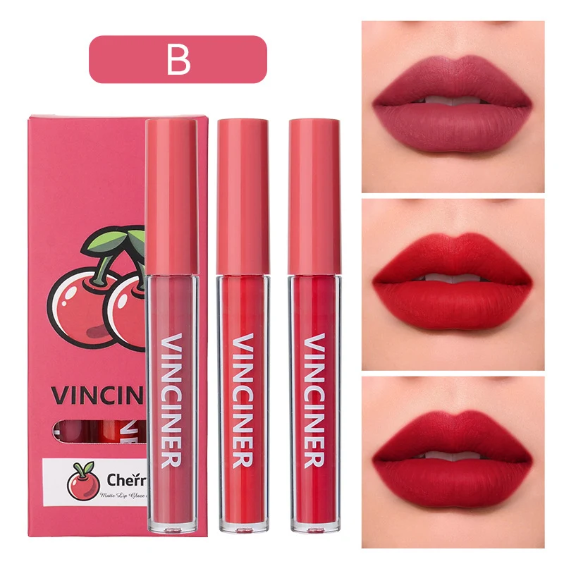 Title 5, Coffret 3 Gloss à Lèvres Fruits Finition Mate A...