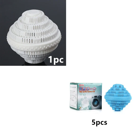 Reusable Eco Natural Magic Laundry Ball No Detergent Wash Wizard Style Washing Machine Plastic Balls for Cleaner Clothes — photo 2