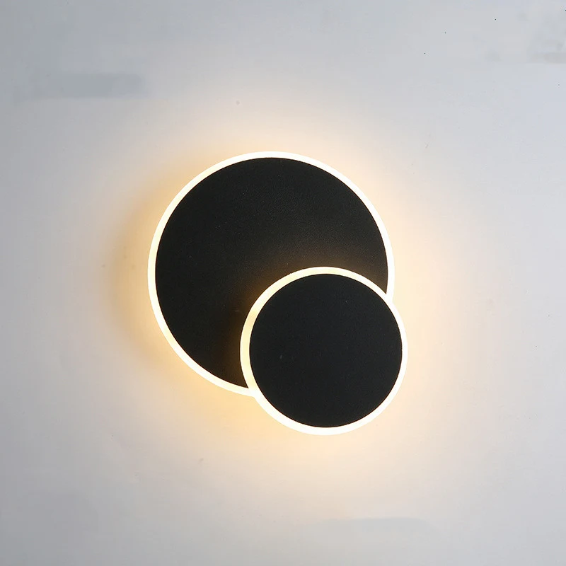 Title 17, Modern Minimalist Bedroom Bedside LED Lamp Prov...