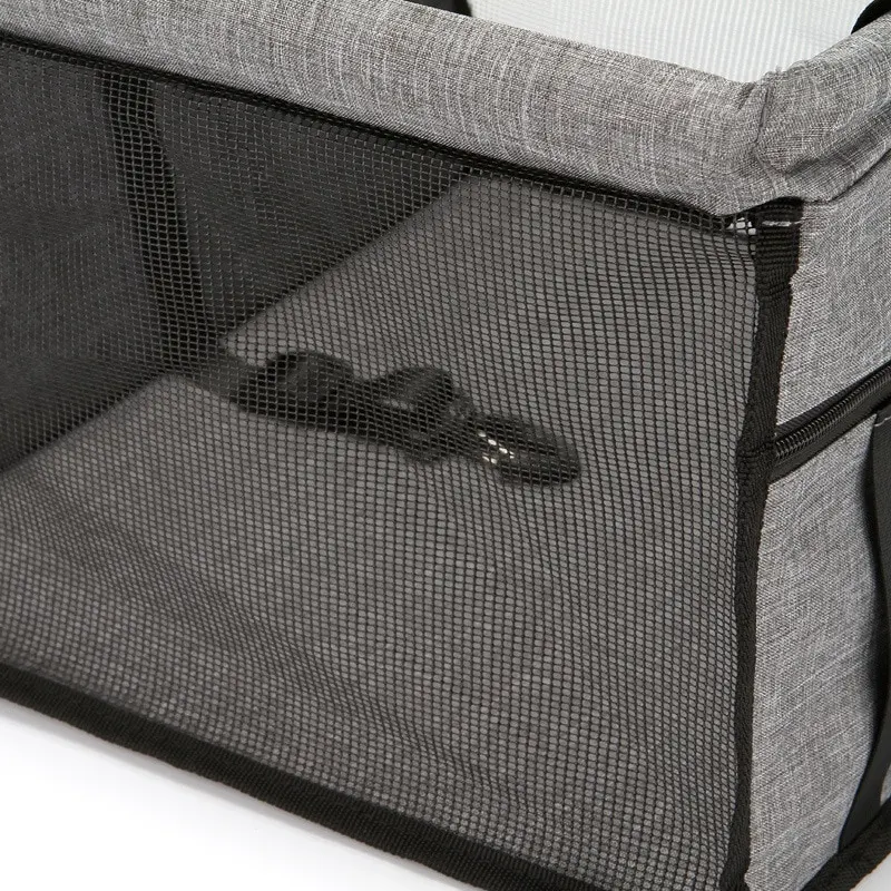 Title 9, Foldable Pet Safety Seat Car Bag, ensuring safe...