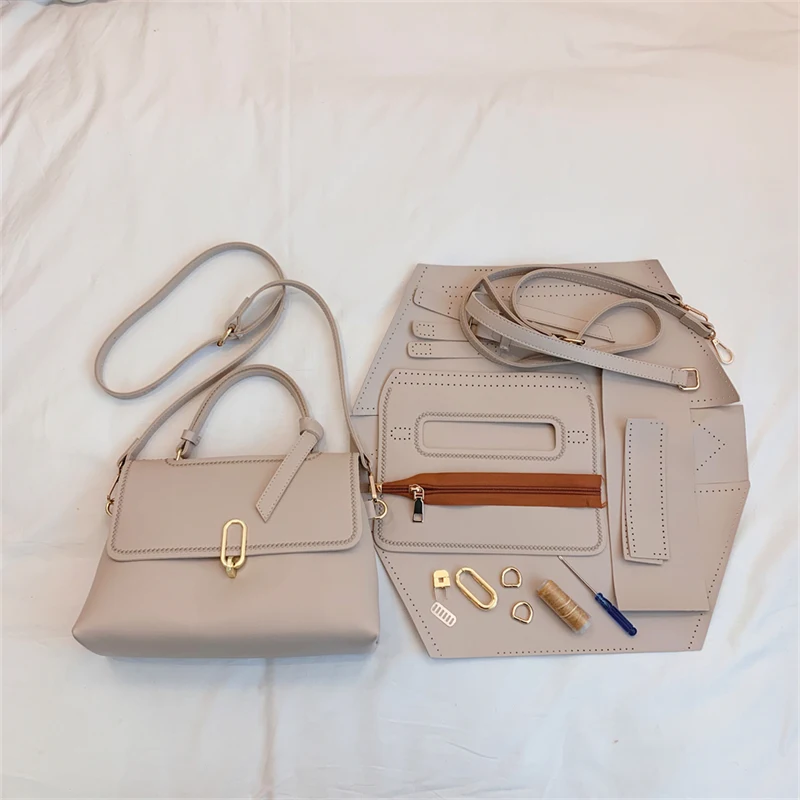 Title 7, Lock Casual Shoulder Diy Hand Woven Bag