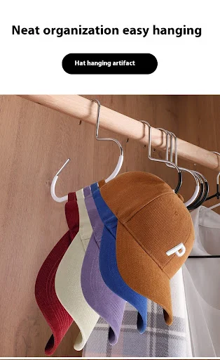 Title 8, Hat Hook Bag Storage Fantastic Baseball Cap Rack