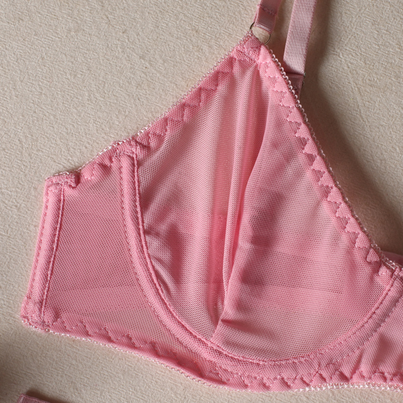 Title 12, Sutiã de malha feminino com argola de aço