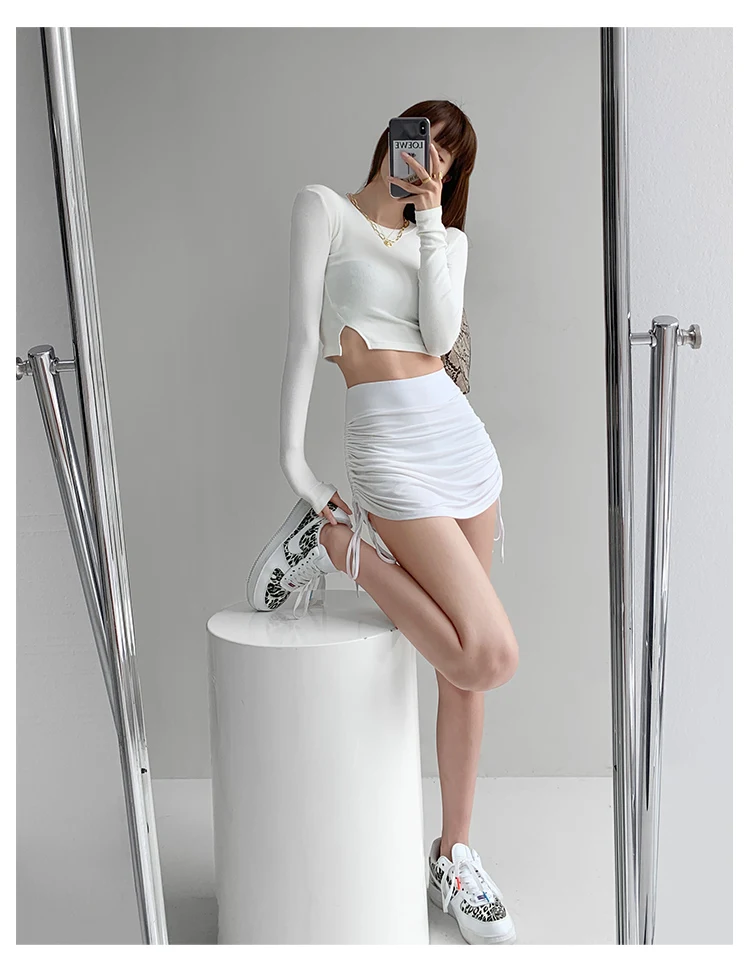 Tight Dancing Fitness Short Skirts Trendy Modern Style Comfortable and Supportive Perfect for Dancing and Workouts Freed — photo 8