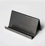 Dark gray brushed