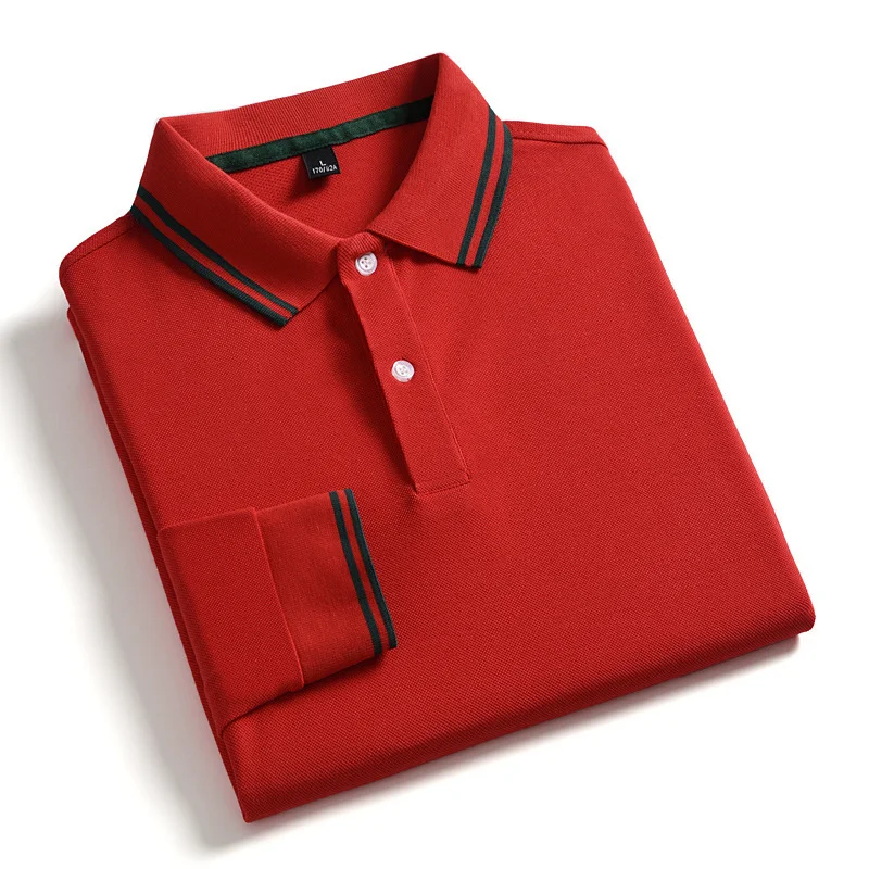Camisa Masculina Casual de Algodão com Gola Lapela Primavera Outono Conforto e Estilo para Todas as Ocasiões Manga Longa Ideal — foto 11