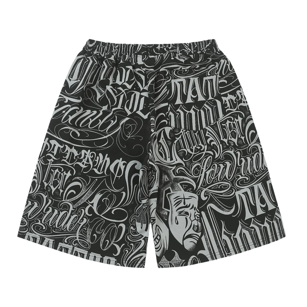Heren casual shorts met bloemenprint. Zomerse stijl en comfort. Ademend, lichtgewicht en ideaal voor een relaxte, modieuze look. — foto 3