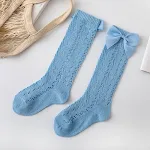 Hollow Loop Mesh Calf Socks For Children — photo 16