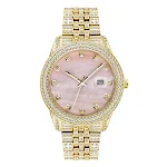 Relógio Diamante Hip Hop Fashion Diamantes Completo Luminoso para Brilho Máximo e Visibilidade Noturna Estilo e Elegância — foto 10