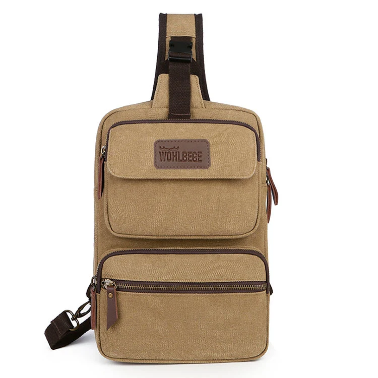 Bolsa de Peito Casual Mochila Pequena Masculina Outdoor Versátil Compacta Resistente Ideal para Aventuras Urbanas e Trilhas Leve — foto 1