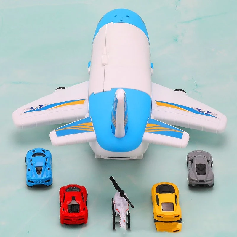 Avião Transportador de Brinquedos Infantil Modelo Armazenamento, Organize e Guarde Seus Brinquedos de Forma Divertida e Prática, Ideal para Crianças — foto 9