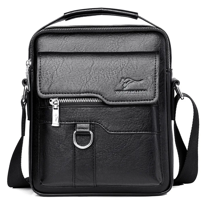 Bolsa Satchel Coreana Casual Masculina Moda coreana elegante e prática Ideal para uso diário Design moderno e funcional Conforto e estilo em um só produto — foto 6