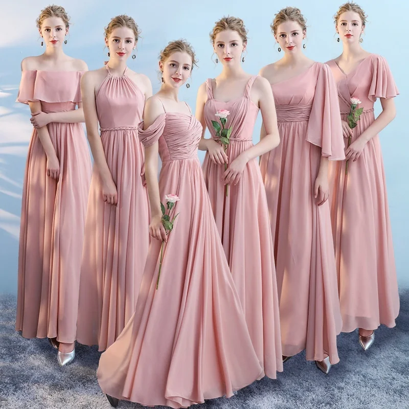 Title 7, Host Dinner Bridesmaid Group Chiffon Bridesmaid...