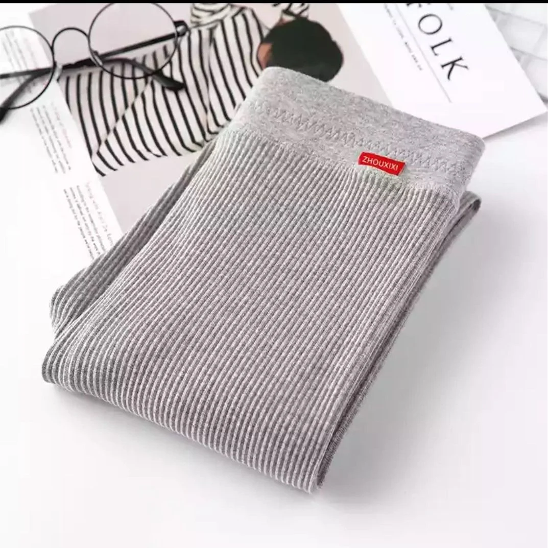 Women's leggings for outer wear, thin, high waisted, vertical design, offering comfort, a flattering fit, and style. — photo 5