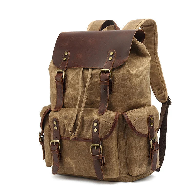 Title 2, Bolsa de viagem para computador em lona encerad...