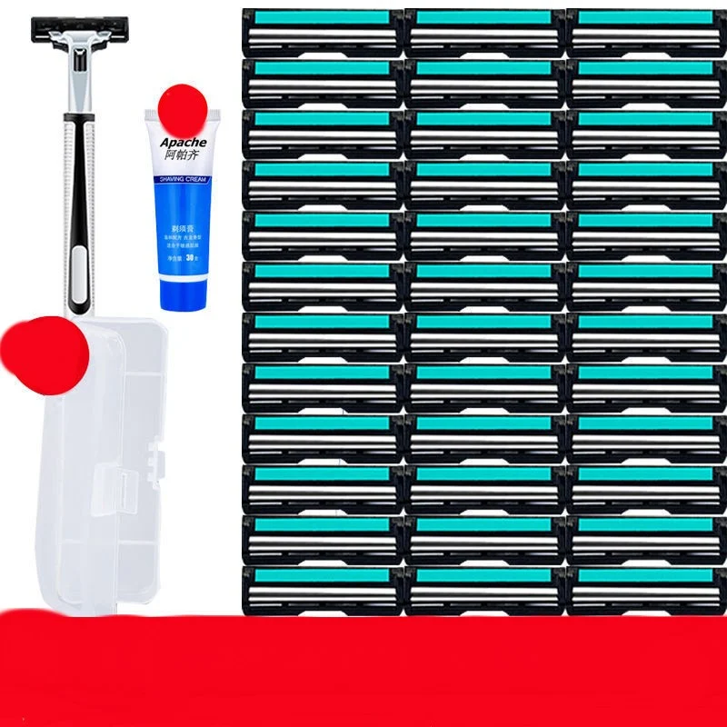 Manual Shaver Double-layer Electric Mini Wash 3-in-1. Get a smooth, versatile and compact shave, perfect for travel and — photo 12