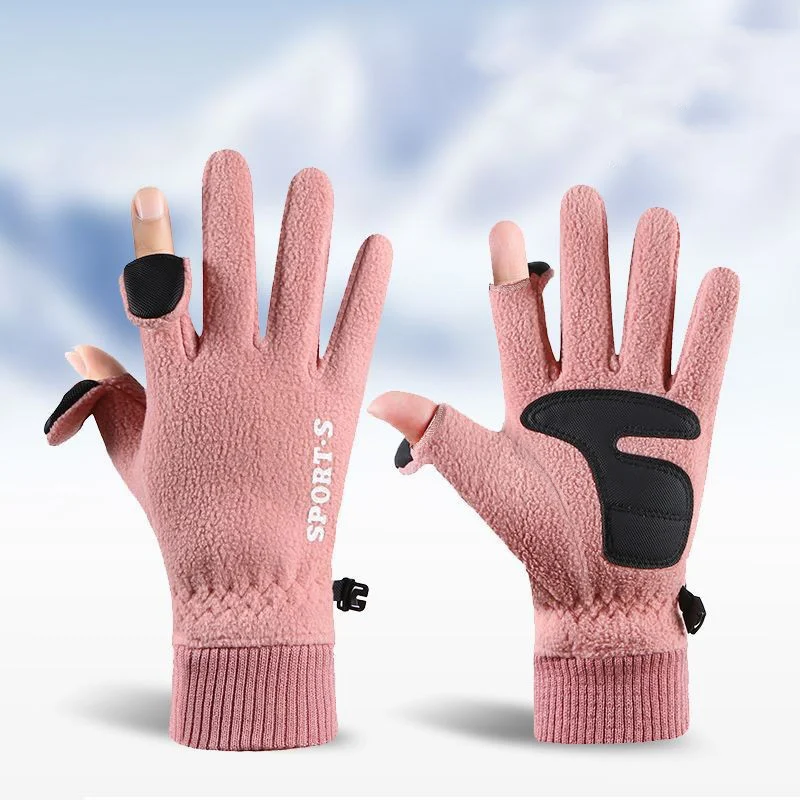 Title 13, Outdoor Ski Riding Gloves Winter Polar Fleece F...
