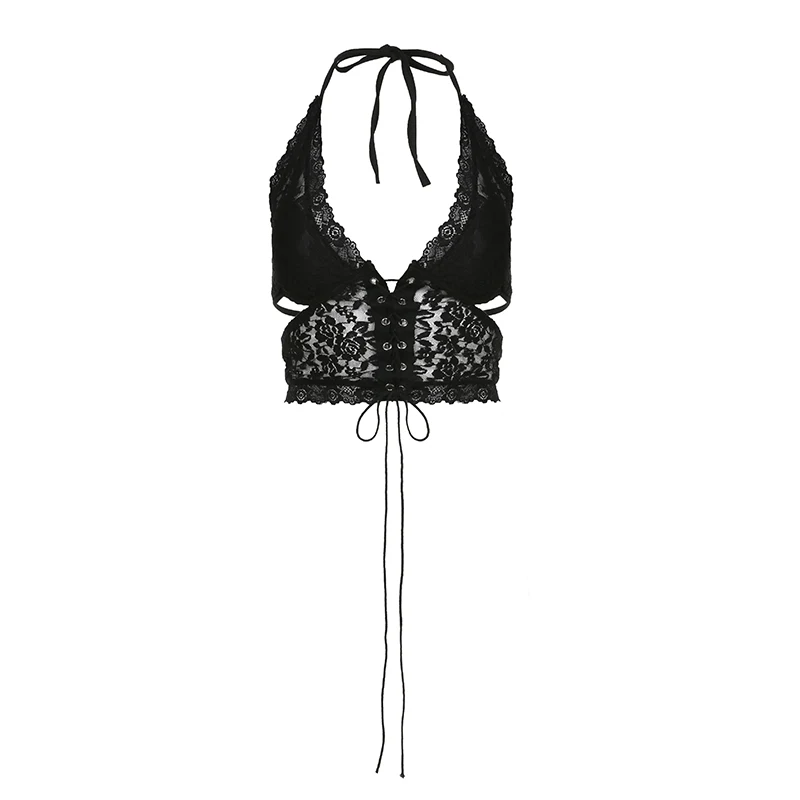 Women's Summer Halter Vest Backless Top, offering a stylish and breezy look. Perfect for hot weather and adding a touch — photo 5