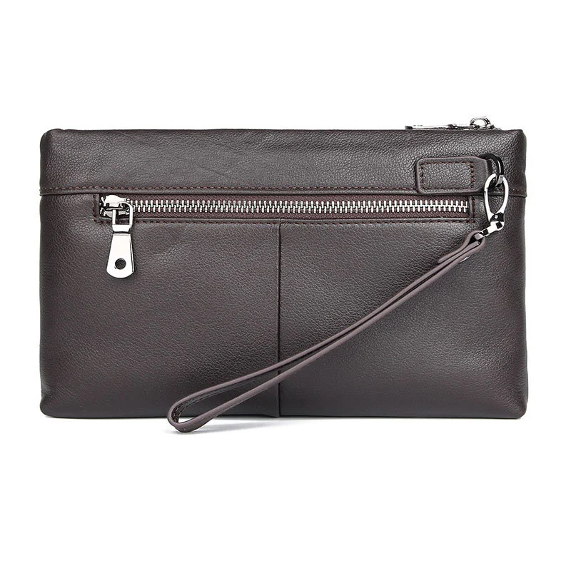 Title 9, Nova Clutch de Couro Grande para Negócios. Eleg...