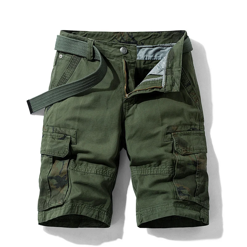 Trendy Brand Loose Five-point Overalls Shorts, your go-to for a comfortable and stylish summer. Perfect for casual wear — photo 3