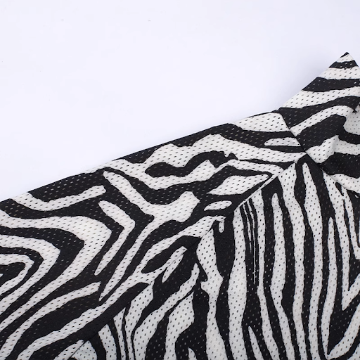 Title 9, Kadın Zebra Desenli Yarım Yüksek Yaka Body, mod...