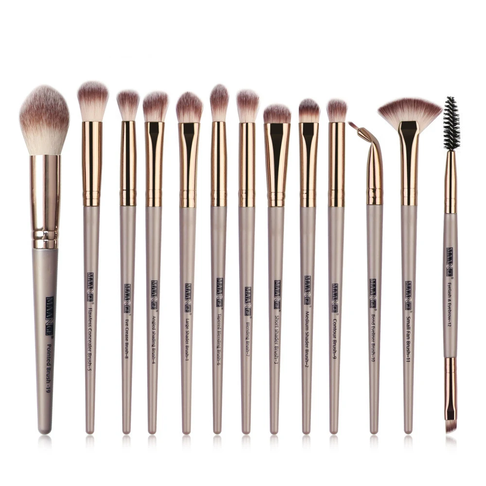 Title 9, Maange New Product 13 Eye Makeup Brush Set, Fac...
