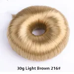 Acessório de Cabelo Donut para Penteados Updo. Crie Coques e Penteados Volumosos e Sofisticados com Facilidade e Rapidez. — foto 25