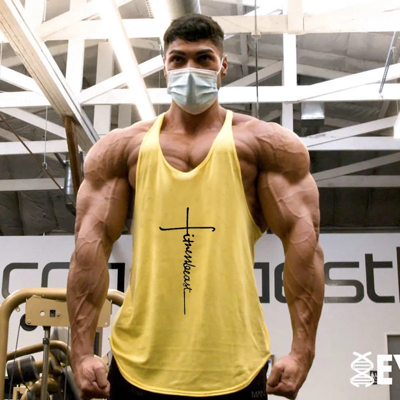 Title 14, Mens Thin Strap Fitness Vest Loose Sports Top....