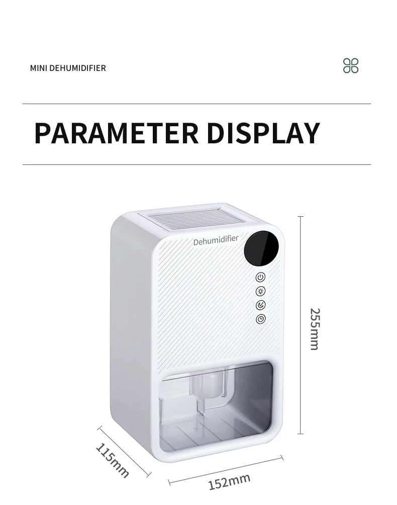 Title 27, Small Household Dehumidifier for Bedroom Mini A...