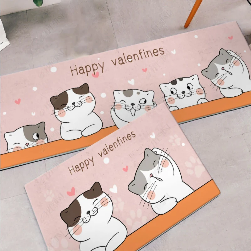 Title 31, Cartoon Floor Mat Kitchen Strip Rug, simple and...