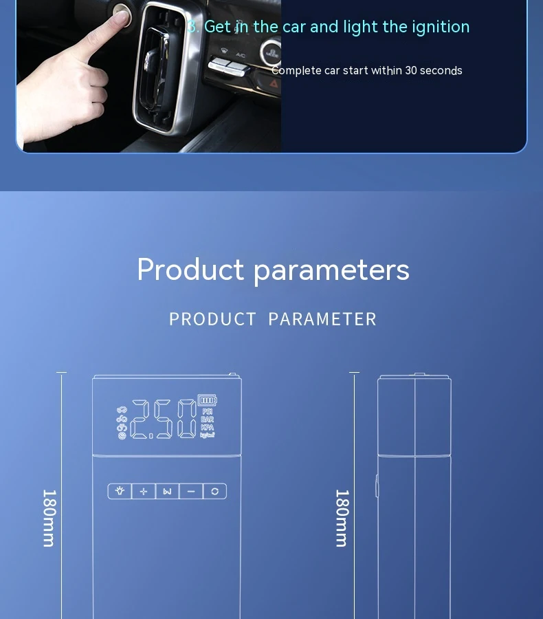 Title 2, All-in-One Automobile Emergency Start Power Sou...