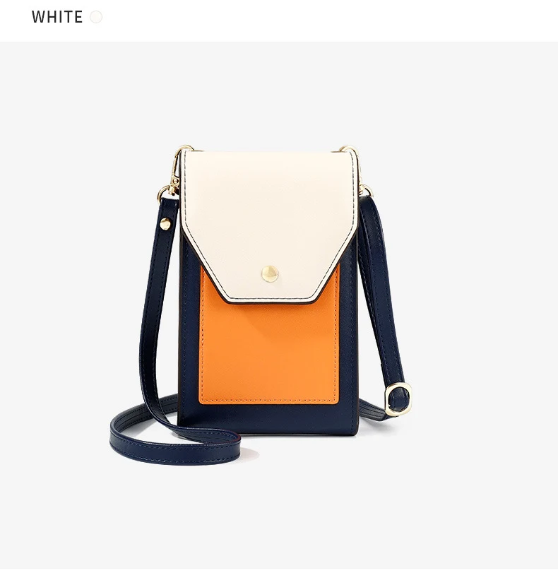 Title 7, Verticale crossbody telefoontas voor dames, com...