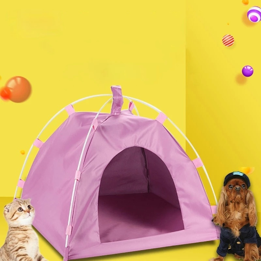 Portable Folding Dog House Pet Cage Cat Carrier Tent Playpen Puppy Kennel Breathable Easy Operation Outdoor Removable Fe — photo 2