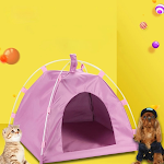 Portable Folding Dog House Pet Cage Cat Carrier Tent Playpen Puppy Kennel Breathable Easy Operation Outdoor Removable Fe — photo 2
